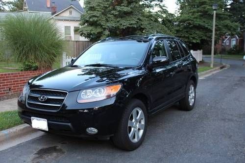 2007 hyundai santa fe limited sport utility 4-door 3.3l