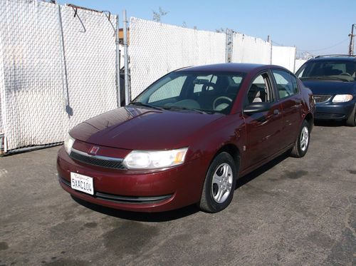 2003 saturn ion, no reserve