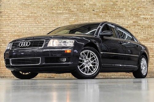 2004 audi a8l! navigation! custom wheels! convenience! cold weather! cln!