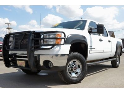 2008 gmc sierra 2500hd sle 4wd crew cab work truck grill bedliner pwr mirrors tx