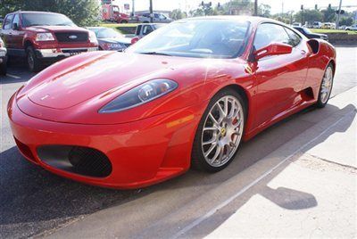 2007 ferrari f430 430 berlinetta modena f1 serviced carbon fiber upgrades red!