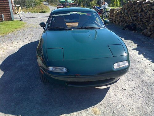 1991 mazda mx-5 special edition hartop 76,000 original km *mint*