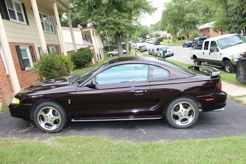 Ford mustang cobra 1996 svt coupe 2-door 4.6l (no reserve)