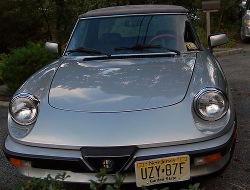 1984 alfa romeo spider veloce 13,932 miles