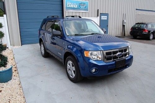 Warranty 2008 ford escape xlt v6 4wd sunroof fog hitch cd chrome suv 08 4x4 awd