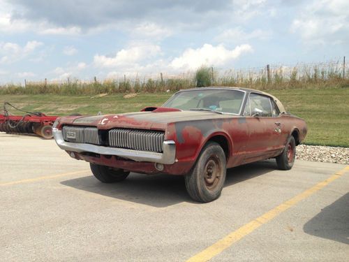 1967 mercury cougar xr-7 plus 1968 parts car - no reserve