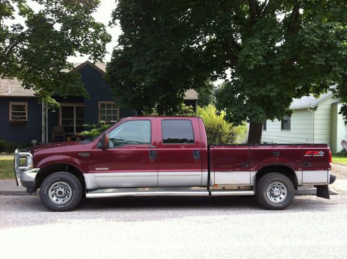 Ford f-350 sd crew cab xlt utility body