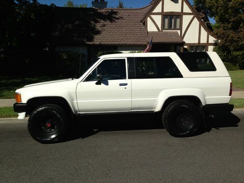 Amaizing california low mile rust free 1989 toyota 4runner