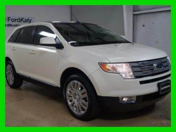 2008 ford edge, limited, navigation, panoramic roof, leather, sync, 1-owner