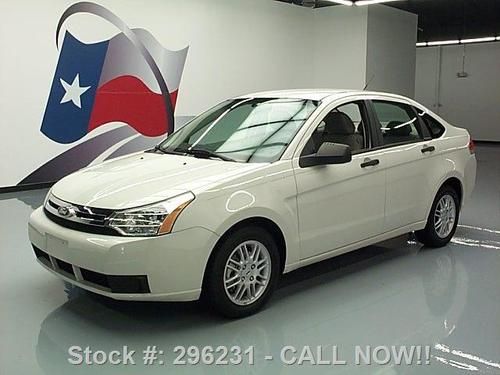 2010 ford focus se sedan cruise ctrl alloy wheels 13k texas direct auto