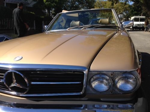 Mercedes benz roadster* rebuilt factory v8 motor* excellent driving* sharp 380sl