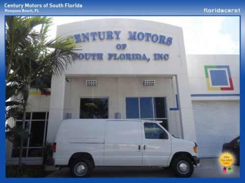 2006 ford econoline cargo van e-250 1-owner low miles