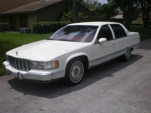 1993 cadillac fleetwood brougham sedan 4-door 5.7l