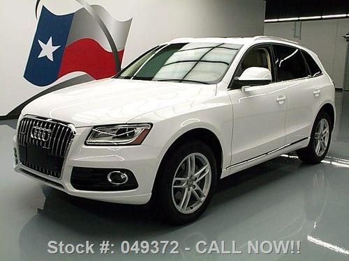 2013 audi q5 awd 2.0t quattro premium plus htd seats 6k texas direct auto