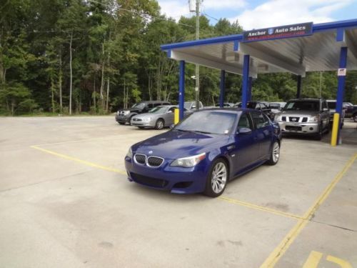 Bmw m5 v10 with navigation leather backup sonar sunroof heated and cooled se
