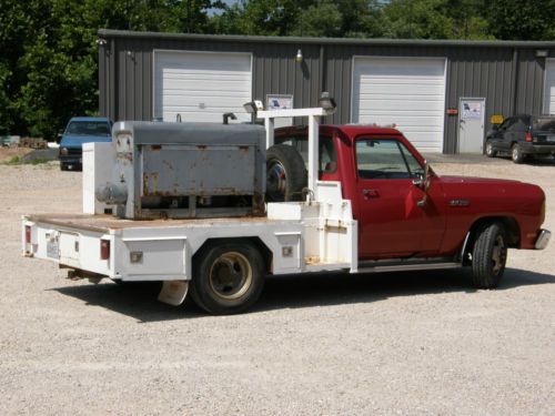 1991 dodge cummins deisel welding truck