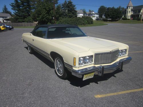 1974 chevy caprice classic convertible all original 40k miles