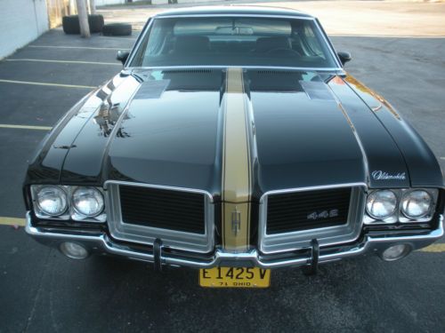 1971 442  9,939 actual miles,ultimate black time capsule survivor incredible !!!