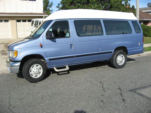 1997 ford clubwagon e350 handicap wheelchair van