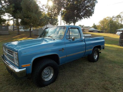 1986 chevrolet siverado 4x4