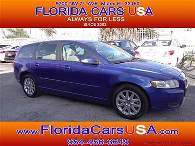 2009 volvo v50 2.4l-l5 engine 20/31 mpg city/hwy great condition clean carfax