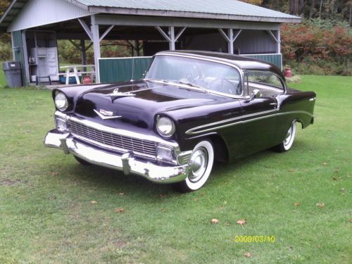 1956 chevy belair 2 door hard top