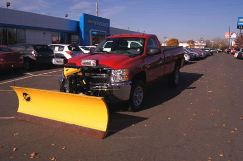 2012 chevrolet silverado 2500hd, 8&#034; fisher plow, new, leftover stock