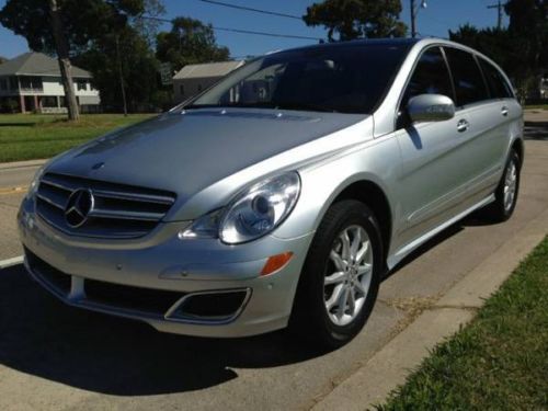 2008 mercedes r350 4matic, silver, 97,000 miles, 3rd seat row