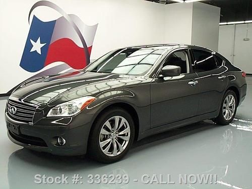 2012 infiniti m37 premium sunroof nav climate seats 9k texas direct auto