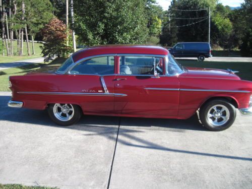 1955 chevrolet bel air/150/210 2dr post, image 3