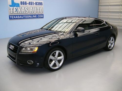 We finance!!!  2009 audi a5 quattro nav pano roof heated leather texas auto