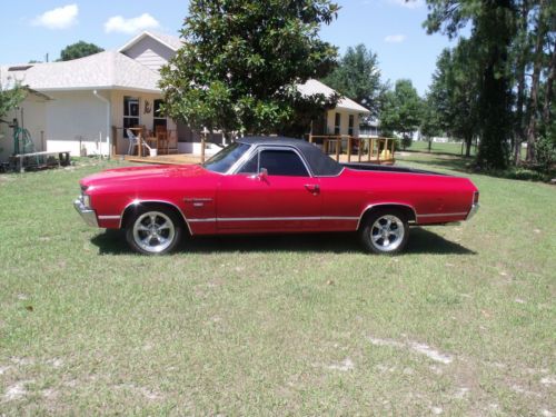 1972 chevrolet el camino custom standard cab pickup 2-door 5.7l