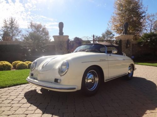 57 porsche speedster replica 356 cabriolet* only 7300 miles*1900cc engine*