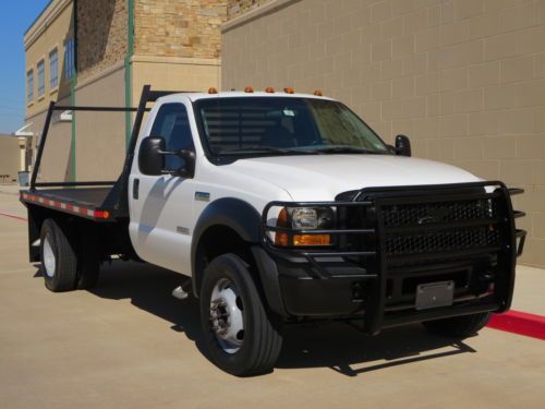 2006 f-550 flat bed texas own ,and one owner fully service carfax certified