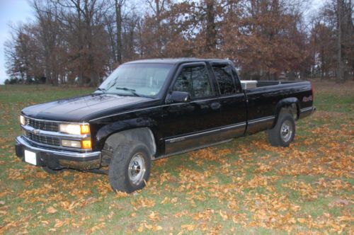 1998 chevrolet k2500 silverado extended cab pickup 2-door 6.5l