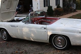 1956 ford t-bird hardtop convertible