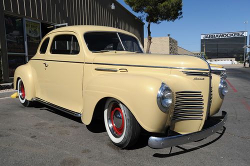 1940 plymouth coupe hot rod - ac &amp; heater - 350 v8 - nice interior -lake pipes !