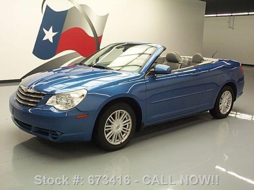 2008 chrysler sebring touring convertible alloys 54k mi texas direct auto