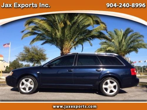 2004 audi a6 avant 3.0 quattro awd florida car clean carfax super clean