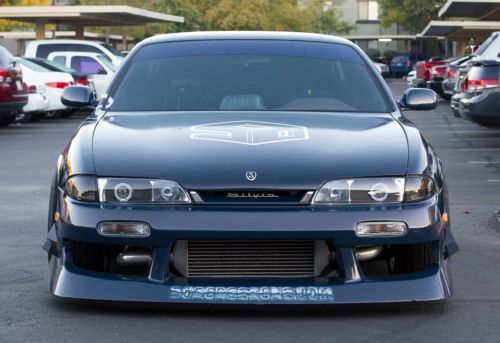 1995 nissan 240sx se - s14 zenki - hardtop - widebody - silvia