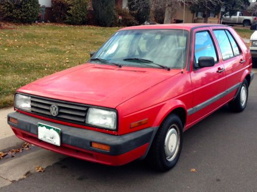 1991 volkswagen golf gl hatchback 4-door 1.8l