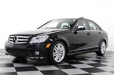 Buy now $16,991 call c300 4matic awd sport package 09 black heated seat moonroof