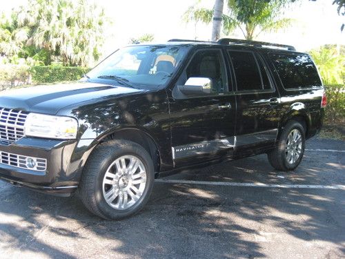 2011 lincoln navigator l florida 1 owner black ultimate priced to sell today!!!!