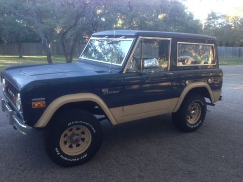 1970 ford bronco sport