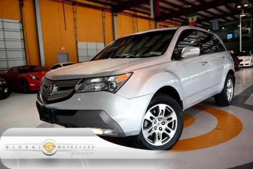 09 acura mdx sh-awd heated memory seats moonroof alloys third row rear ac