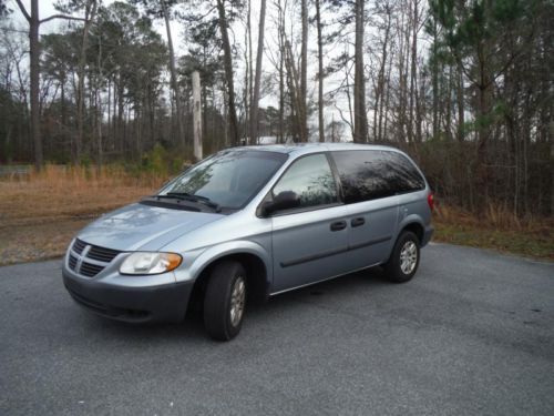 2005 dodge caravan se government owned clean carfax no reserve well maintained