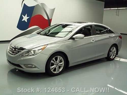 2011 hyundai sonata ltd heated leather sunroof only 29k texas direct auto