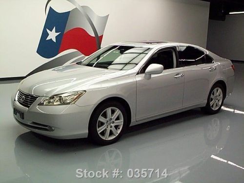 2007 lexus es350 sunroof leather wood trim only 52k mi texas direct auto