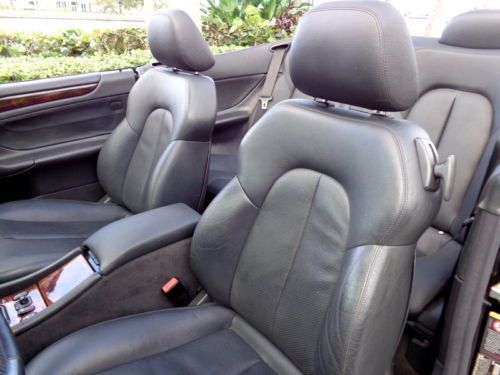 Florida 03 CLK 320 Convertible Navigation Clean Carfax 3.2L V6 No Reserve !!, image 3