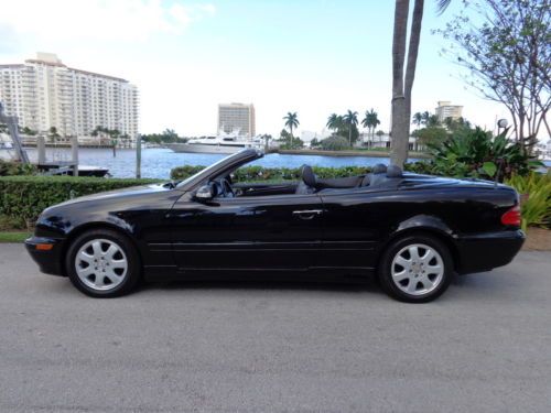 Florida 03 CLK 320 Convertible Navigation Clean Carfax 3.2L V6 No Reserve !!, image 18